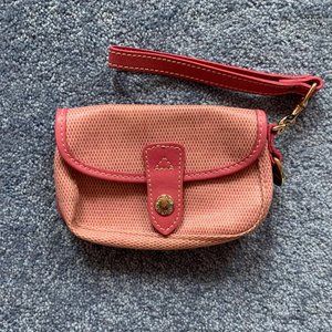 Beautiful pink DOONEY & BOURKE cute wristlet